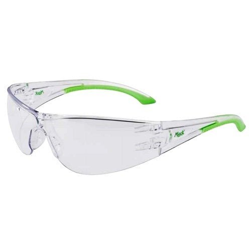 Mack VX2 Clear Safety Glasses Clear, One Size Fits All - AIMS Industrial Supplies