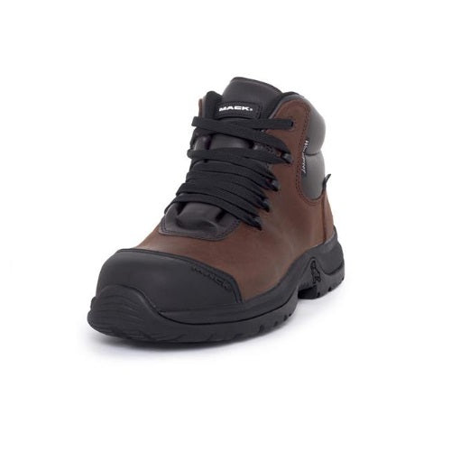 Mack Zero II Lace Up Safety Boots, Brown - UK/AUS Size 10.5
