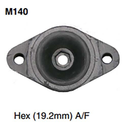 Mackay Heavy Duty Flange Isolator Stainless Steel 141 x 83 x 41mm - 350 to 500kg - AIMS Industrial Supplies