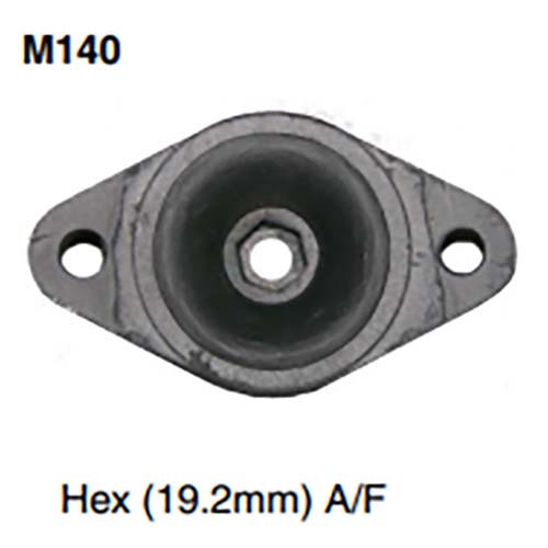 Mackay Heavy Duty Flange Isolator Stainless Steel 141 x 83 x 41mm - 350 to 500kg3