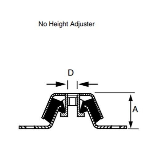 Mackay Isomount Isolator Large - AIMS Industrial Supplies