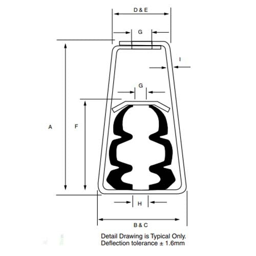 Mackay M19360K Suspension Isolator 45kg2
