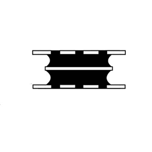 Mackay M211160 Square Plate Isolator 4064kg - AIMS Industrial Supplies