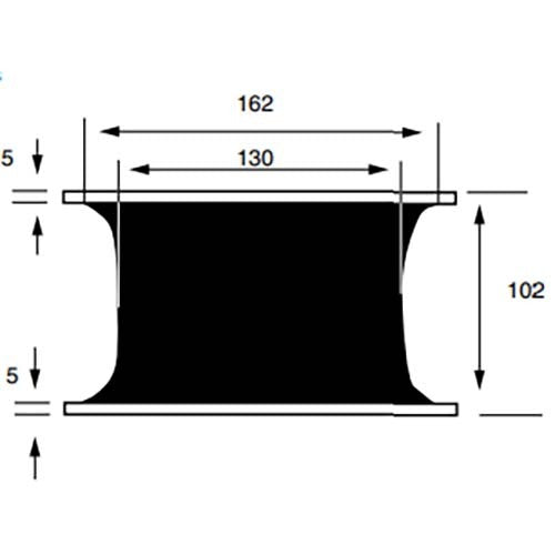 Mackay M212065 Square Plate Isolator 17,65kg - AIMS Industrial Supplies