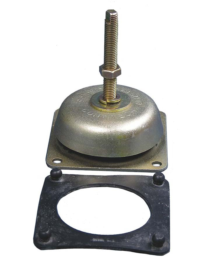 Mackay M5105854040 Dome Mount Isolator M12 Duro 40, 50 to 200kg