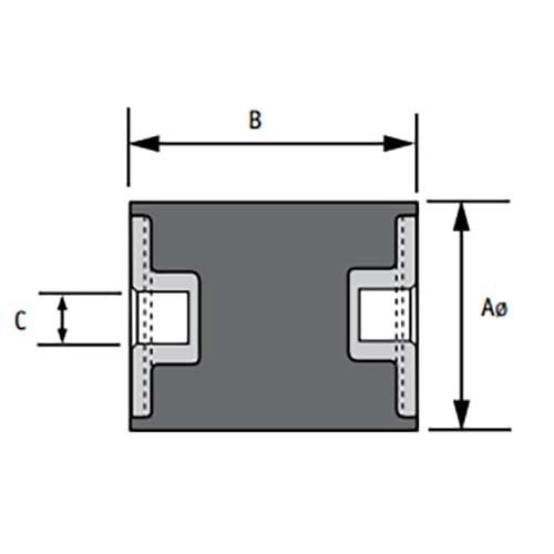 Mackay Multicushion Isolator - AIMS Industrial Supplies