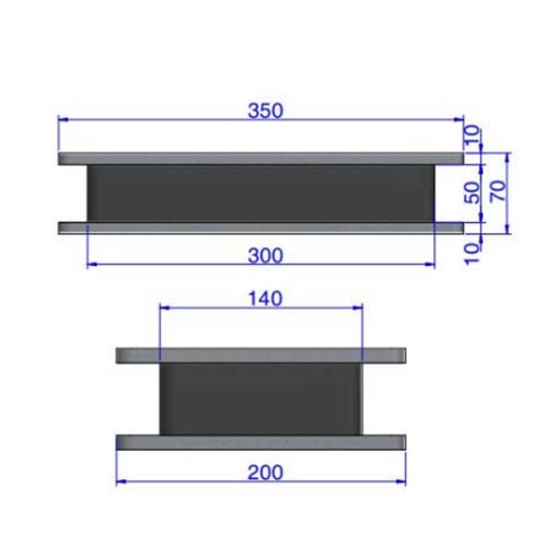 Mackay Plate Mount 10T  Load Capacity  M1410042