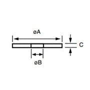 Mackay Recessed Flange Steel Washer M181550C1