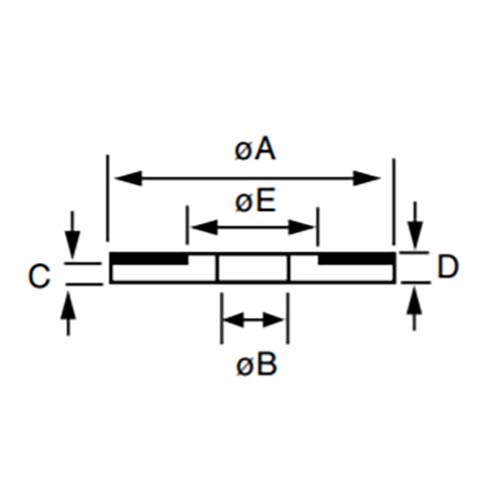 Mackay Recessed Flange Washer M152861