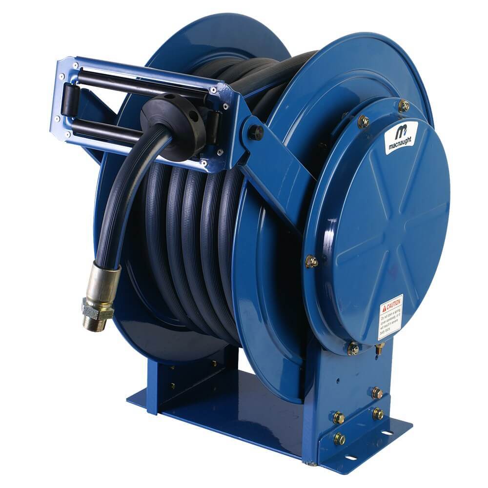 Macnaught 1" x 20m Twin Pedestal Hose Reel (No Hose) MRTP2520N-01 - AIMS Industrial Supplies