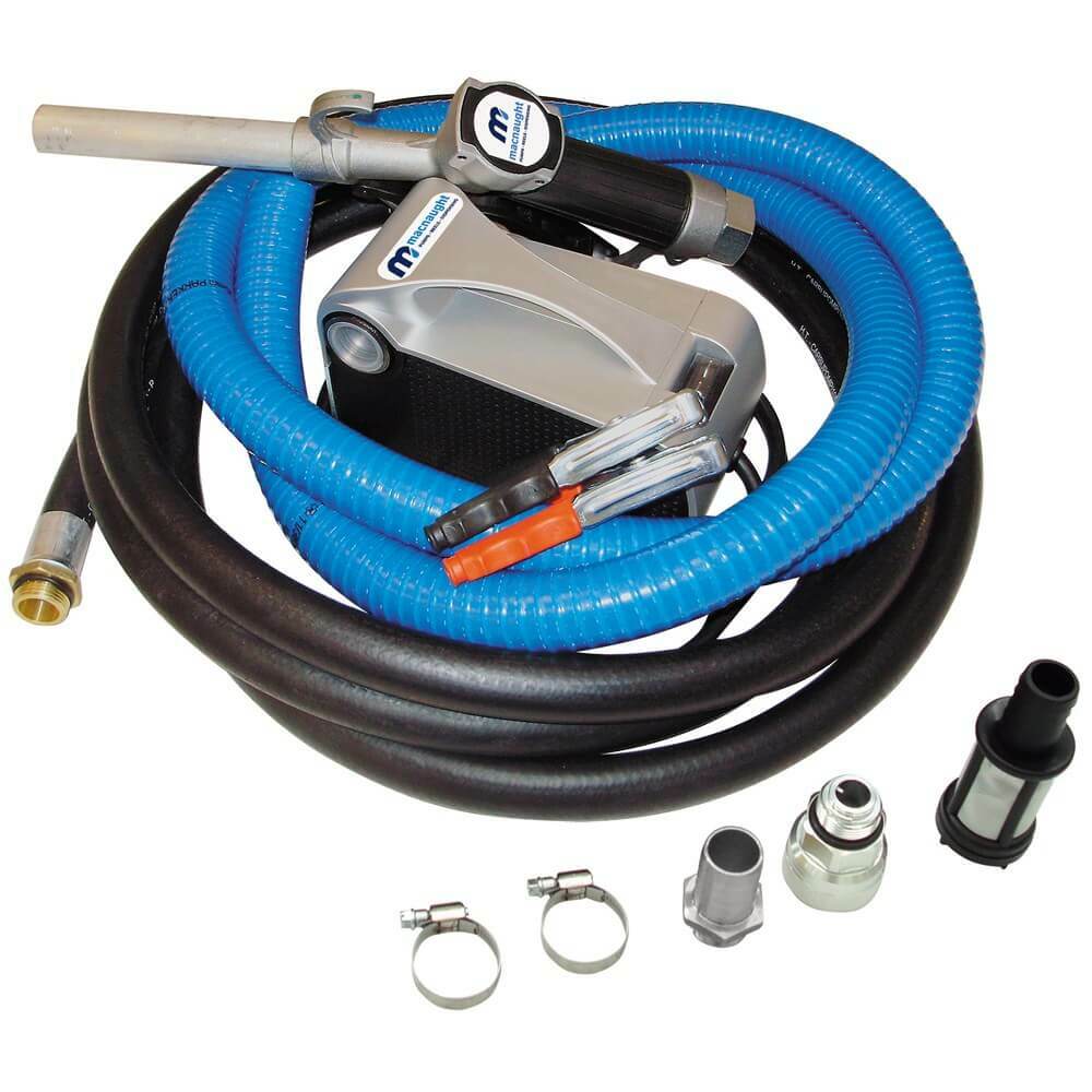 Macnaught 24V Electric Diesel Pump Kit - Manual Nozzle AFP24M - AIMS Industrial Supplies