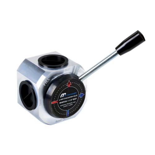 Macnaught 4 Way Evacuation Valve - 1-1/2" BSP M4WV38 M4WV38
