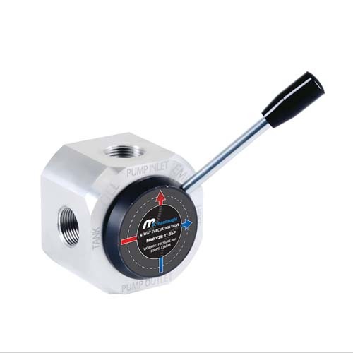 Macnaught 4 Way Evacuation Valve - 1" BSP M4WV25 M4WV25