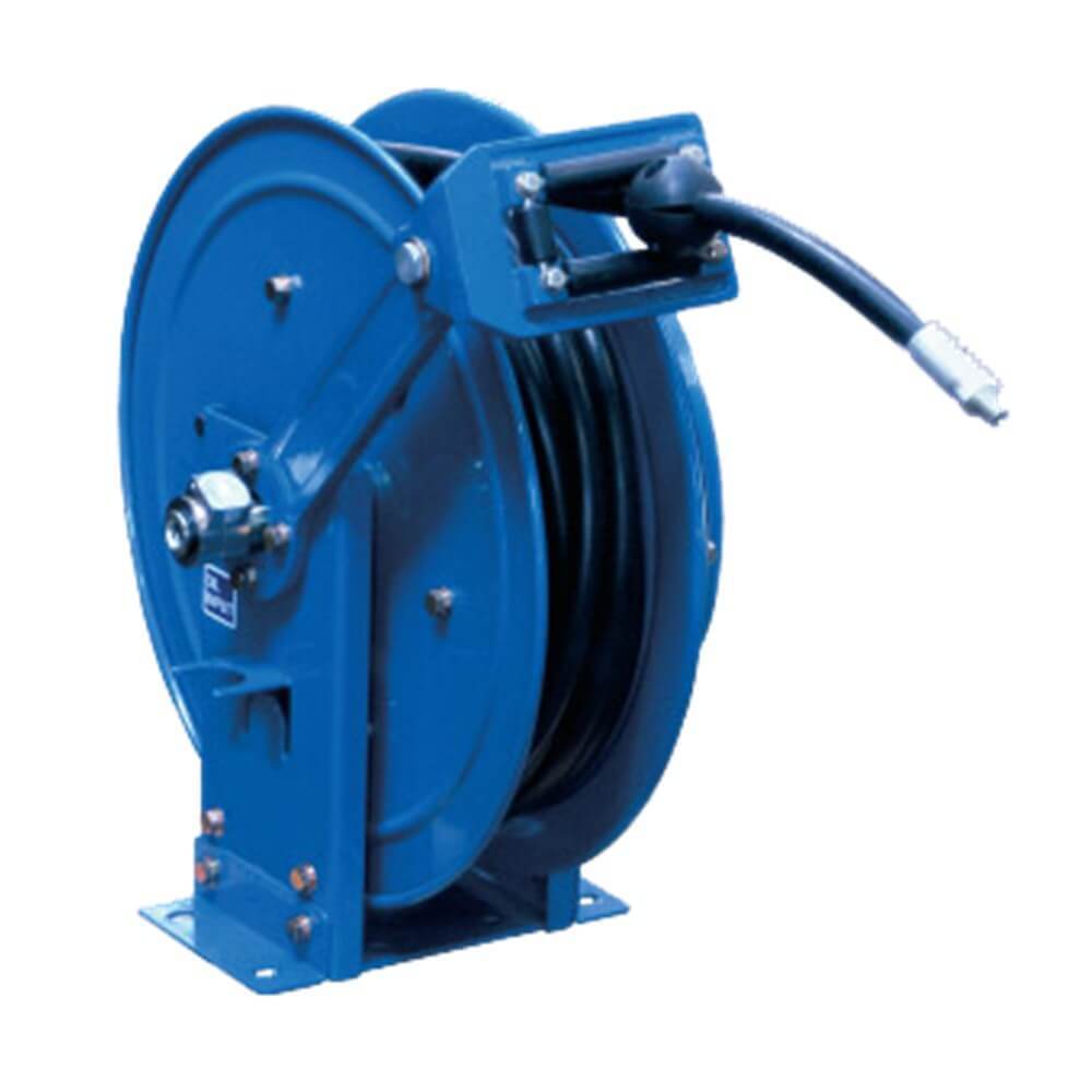 Macnaught 6mm x 15m Single Pedestal Grease Reel MGS0615-01 - AIMS Industrial Supplies