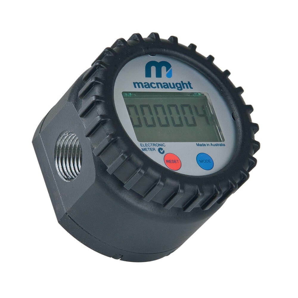 Macnaught Electronic Oil Meter - 3/4" IM019E-01 - AIMS Industrial Supplies