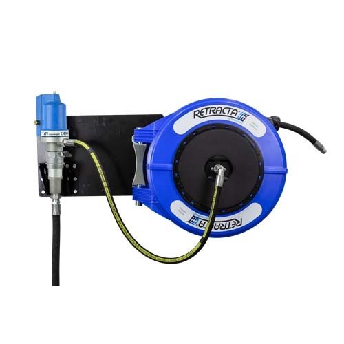 Macnaught IBC Mounted Oil System Includes T512 Pump - No Gun - AIMS Industrial Supplies