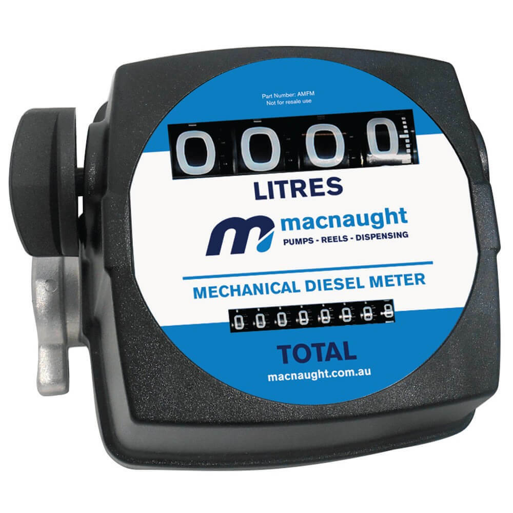 Macnaught Mechanical Diesel Meter AMFM - AIMS Industrial Supplies