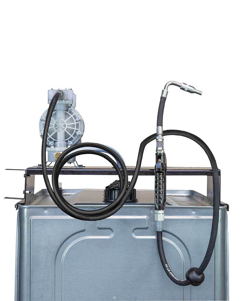 Macnaught OTS-DPA400 OTSB Tank 400L W/ Diaphragm Pump & Gun - AIMS Industrial Supplies