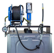 Macnaught OTSB Tank 1000L W/ R Series Oil Pump, Reel & Digital Inline Meter - AIMS Industrial Supplies