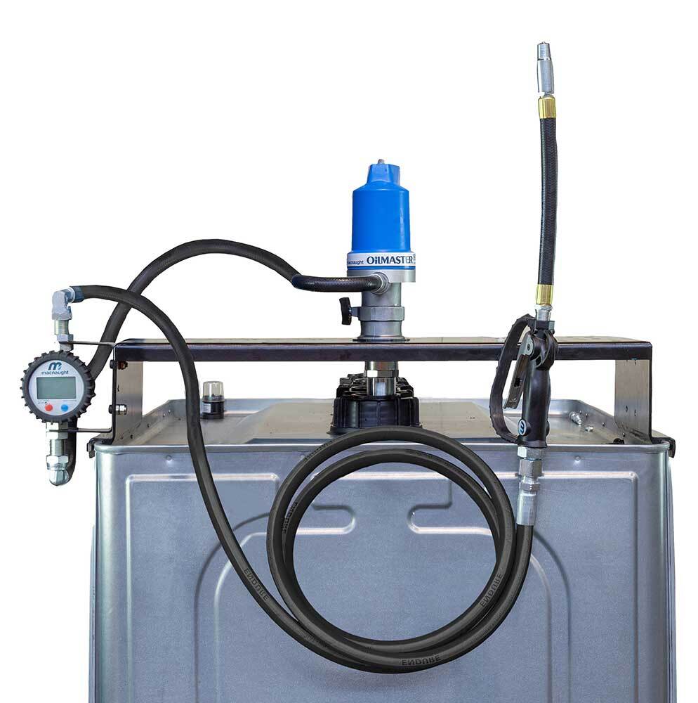 Macnaught OTSB Tank 1000L W/ T Series Oil Pump & Digital Inline Meter - AIMS Industrial Supplies