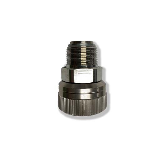 Macnaught Swivel Nozzle Aluminium - 3/4" Male x 1" Female ASB19251