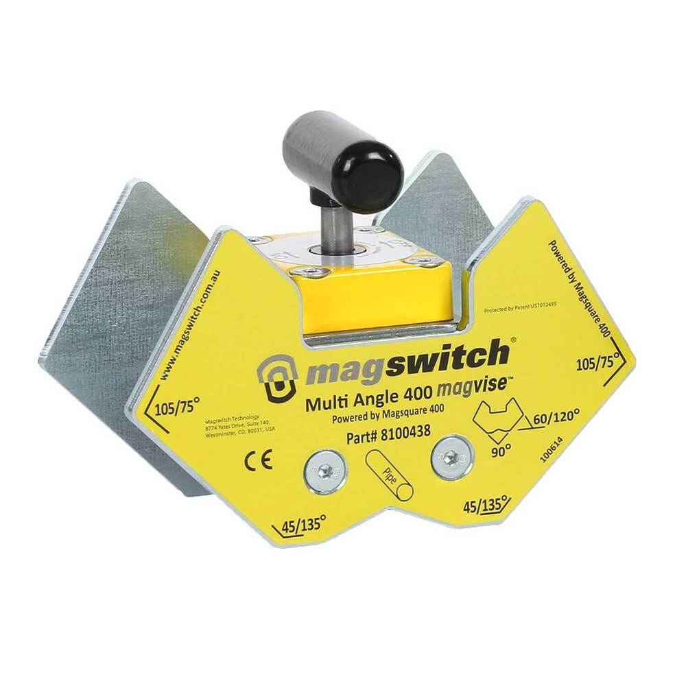 Magswitch Mini Multi Angle 400 Magvise Max Breakaway 400lb - 8100438 - AIMS Industrial Supplies