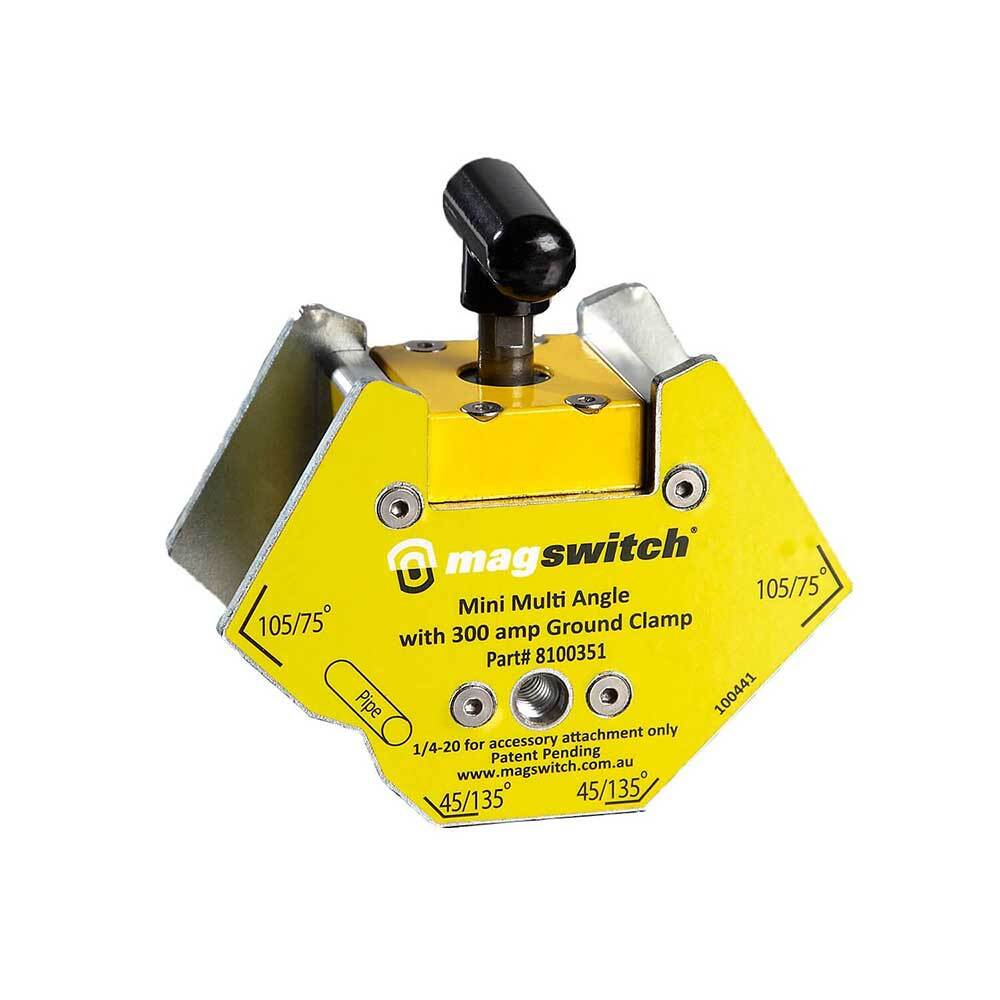 Magswitch Mini Multi Angle with 300Amp Ground Max Breakaway 150lb - 8100351 - AIMS Industrial Supplies