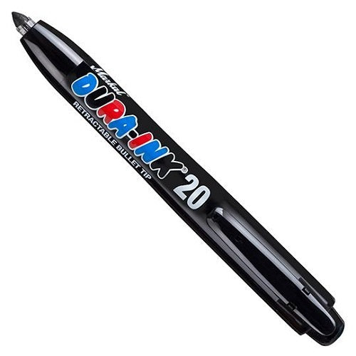 Markal Marker Dura-Ink 20  Retractable Fine Bullet Tip 1.5mm Black1