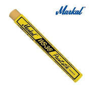 Markal MK82421 Paintstik WS-3/8 Water Soluble and Removable 9.5mm Mark Size Yellow - AIMS Industrial Supplies