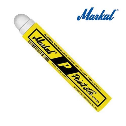 Markal MK83420 Paintstik P Galvanizer 17mm Mark Size White - AIMS Industrial Supplies