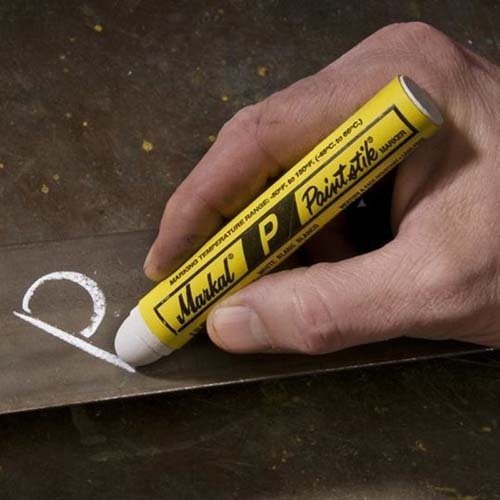 Markal MK83420 Paintstik P Galvanizer 17mm Mark Size White - AIMS Industrial Supplies