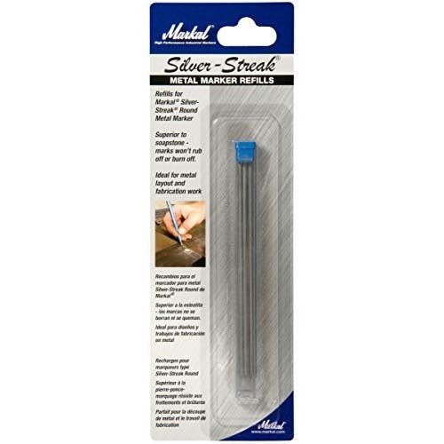 Markal MK96007 Silver-Streak Lead Refill Suits MK96006 - Pack of 6 - AIMS Industrial Supplies