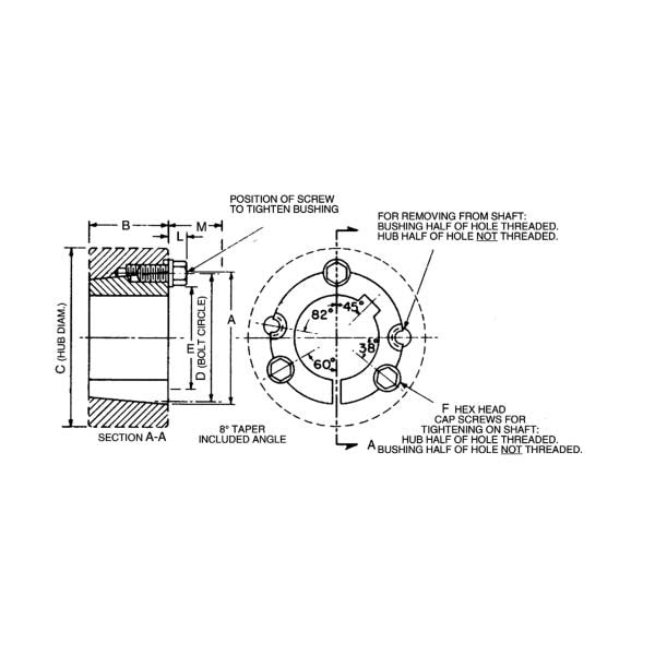 Martin Taper Lock 4535-653