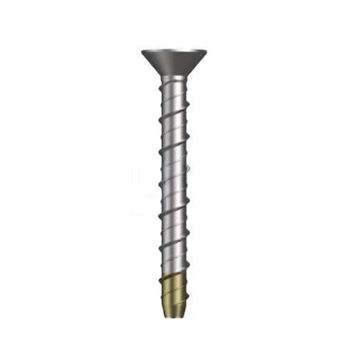 Masonry Screw Xbolt Countersunk Head Zinc Yellow - AIMS Industrial Supplies