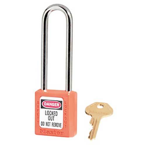 Master Lock 0410 Thermoplastic Padlock Keyed Different - AIMS Industrial Supplies