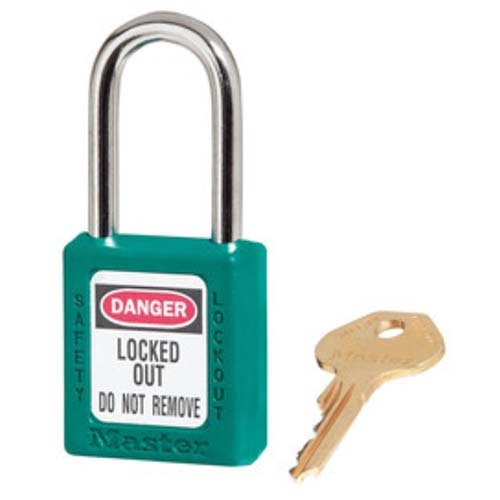 Master Lock 0410TEL Safety Padlock Teal