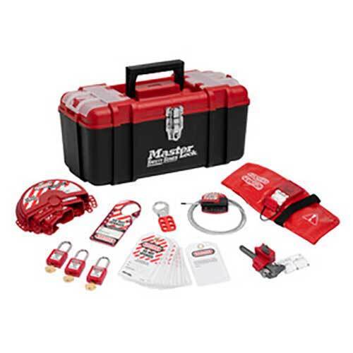 Master Lock 1457V410KA Personal Lockout Kit - Valve KA Padlocks - AIMS Industrial Supplies