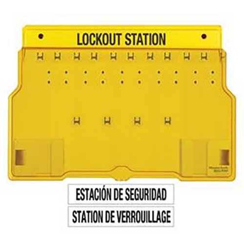 Master Lock 1483B 10 -Padlock Station With Cover - Unfilled