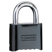 Master Lock 178DAU 51mm Black Zinc Hardened Combination Padlock - AIMS Industrial Supplies