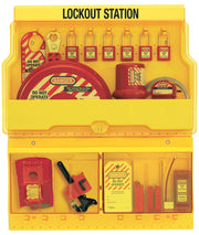 Master Lock 18-piece Lockout Station includes 6 Padlocks + more - AIMS Industrial Supplies