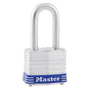Master Lock 3DLFAU 40mm Strong Laminated Steel Non Rekeyable Padlock - Box of 4 - AIMS Industrial Supplies