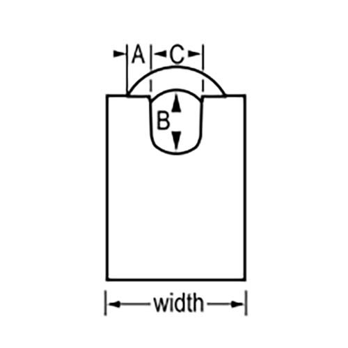 Master Lock 40mm Brass Shourded Padlock - Hardened Steel Shrouded Shackle2