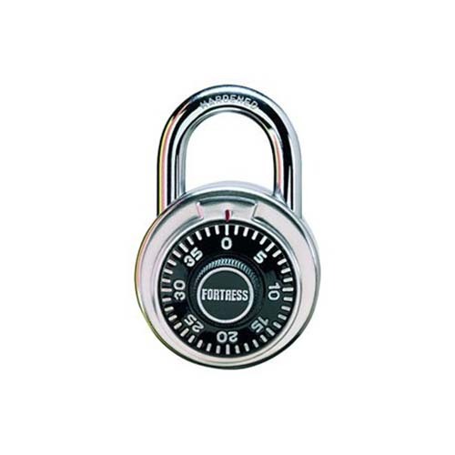 Master Lock 48mm Stainless Steel Fortress Combination Dial Padlock - Box of 41