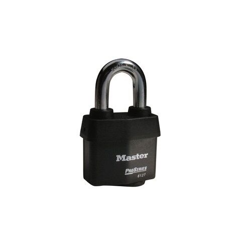 Master Lock 6100 Series Weather Tough Padlock Boron Shackle - Keyed - AIMS Industrial Supplies