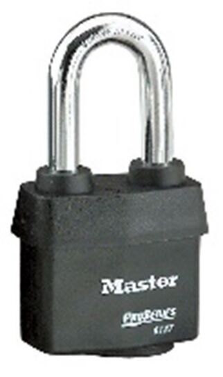 Master Lock 6100 Series Weather Tough Padlock Boron Shackle - Keyed - AIMS Industrial Supplies