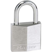Master Lock 640DAU 40mm Nickle Plated Brass Padlock1