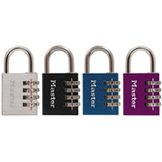 Master Lock 643DASTWDAU 40mm Metal Word Combination Padlock - Box of 41