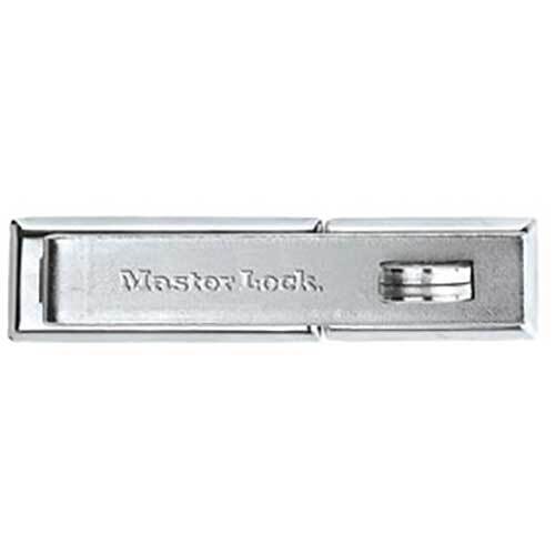 Master Lock 730DPFAU 180mm Zinc Plated Straight Bar Heavy Duty Hasp - Box of 41