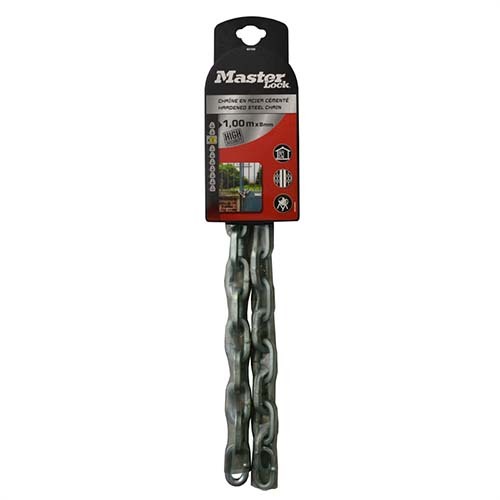 Master Lock 8016EURDAU Security Chain 1m x 8mm