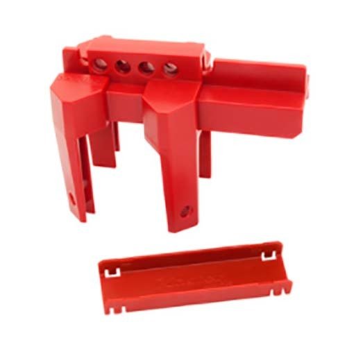 Master Lock Adjustable Ball Valve Lockout Fits 12.7 to 50.8mm Valves - AIMS Industrial Supplies